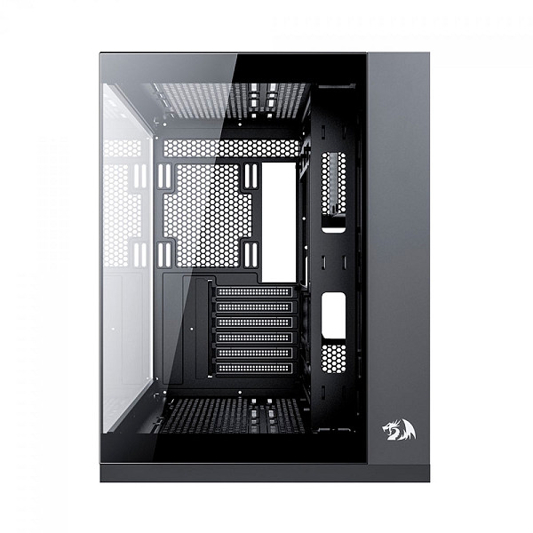 Gabinete Gamer Redragon Wideload Pro, Mid Tower, ATX, Lateral em Vidro Temperado, Preto - CA-604B-PRO