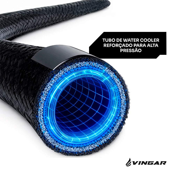 Water Cooler VINGAR Kelvin 240 ARGB – Alta Performance em Refrigeração Líquida INTEL E AMD