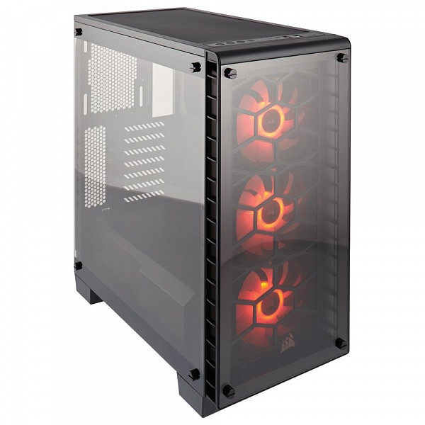 Gabinete Corsair Gamer Crystal Series 460X RGB Vidro Temperado ATX CC-9011101-WW