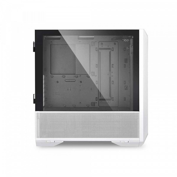 Gabinete Gamer Lian Li, Lancool II Mesh RGB, Mid Tower, Vidro Temperado, White, Sem Fonte, Com 3 Fans 120