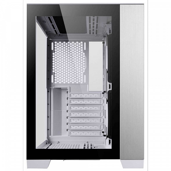 Gabinete Lian Li Dynamic Mini, Mini Tower, Vidro Temperado, White, ATX, Sem Fonte, Sem Fans, O11D MINI-W