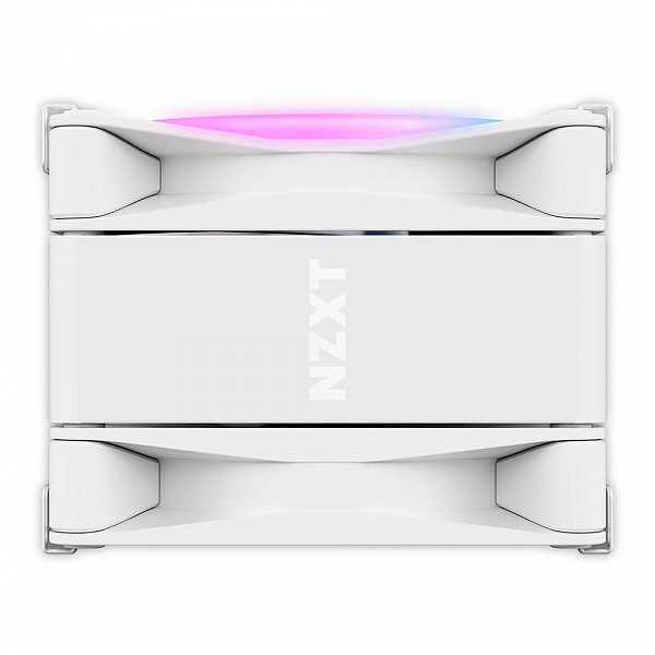 Cooler para Processador NZXT T120, 120mm, RGB, Branco - RC-TR120-W1