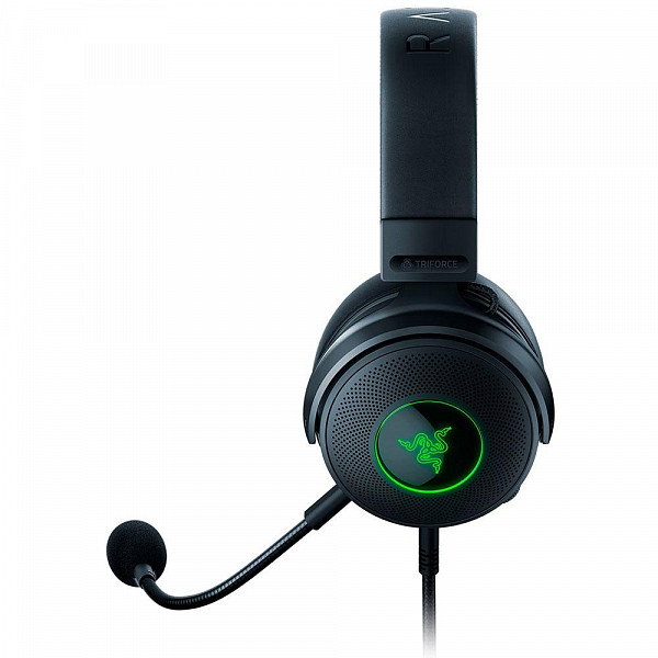 Headset Gamer Razer Kraken V3 HyperSense, Chroma, USB, Som Surround 7.1, Drivers 50mm, Preto - RZ04-03770100-R3U1