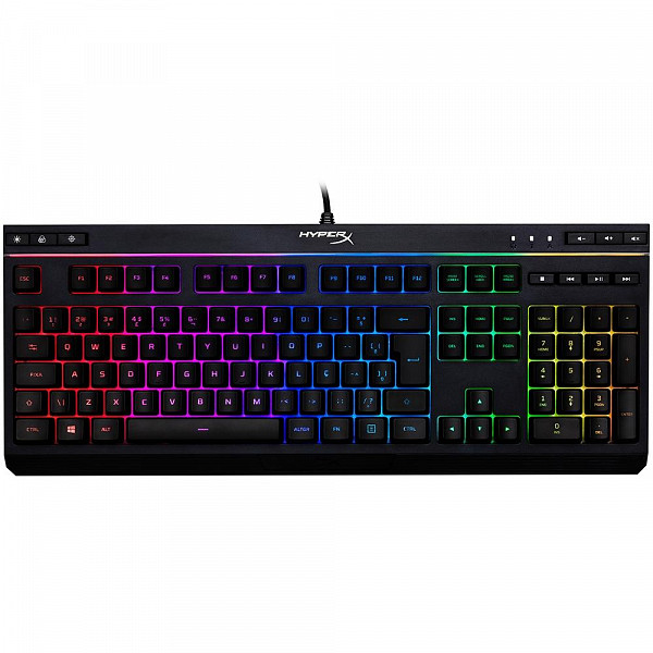 Teclado Gamer HyperX Alloy Core, RGB, ABNT2