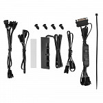 Kit Cooler DeepCool CF 120 com 3 Unidades, RGB, 12cm - DP-FA-RGB-CF120-3