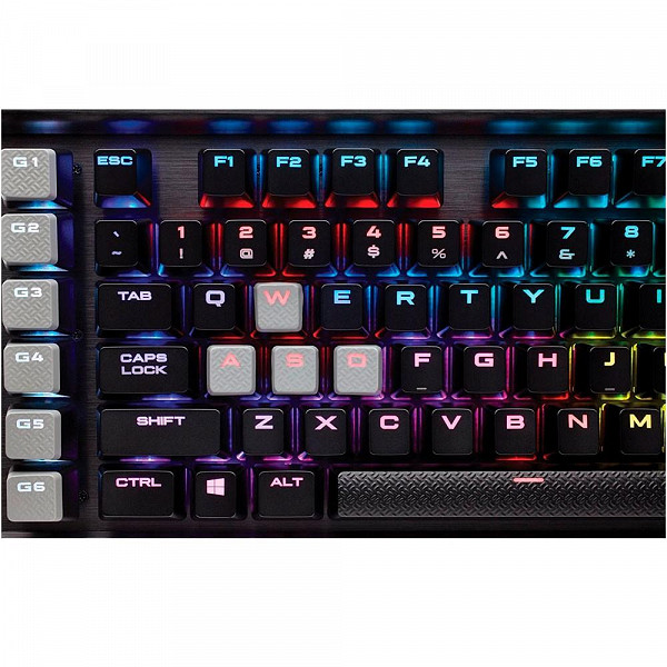 Teclado Mecânico Gamer Corsair K95, RGB, Switch Cherry MX Speed, US - CH-9127014-NA