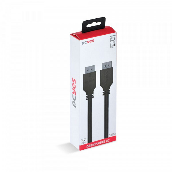 Cabo DisplayPort macho para DisplayPort macho - 2 metros v1.2 - pdpm-2