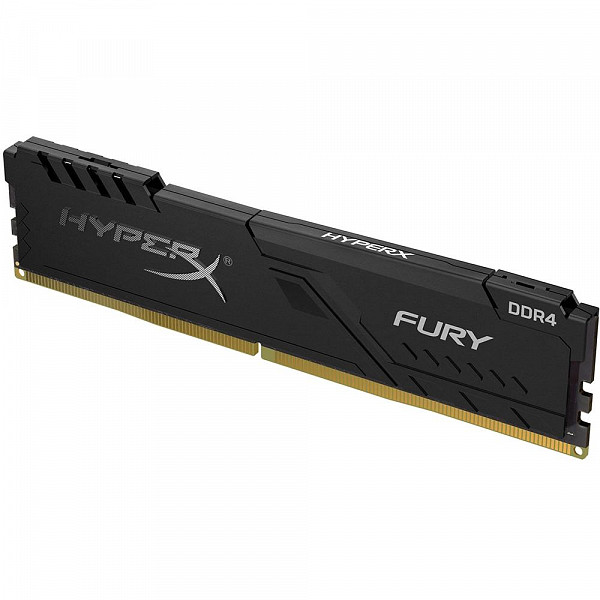 Memória HyperX Fury, 8GB, 2666MHz, DDR4, CL16, Preto - HX426C16FB3/8