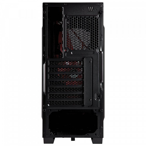 Gabinete Corsair Carbide Series SPEC-04 Mid Tower CC-9011107-WW Preto e Vermelho