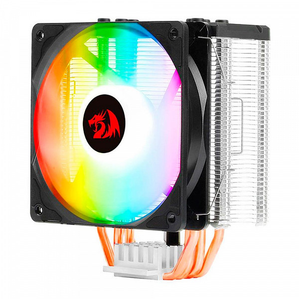 Cooler para Processador Redragon Air Cooler Redragon Skadi, Preto Cc-1051 A, RGB, 120mm