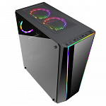 Gabinete Gamer Redragon Tailgate, Mid Tower, RGB, Lateral e Frontal em Vidro - GC-702