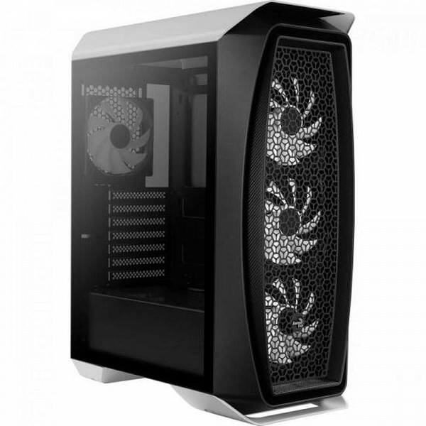 Gabinete Gamer Aerocool Mid Tower Rgb Aero One Frost, Branco 70166