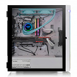 Gabinete Gamer Thermaltake H590 TG Snow ARGB, Mid Tower, Vidro Temperado, White, E-ATX, Sem Fonte, Com 2 Fans, CA-1X4-00M6WN-00