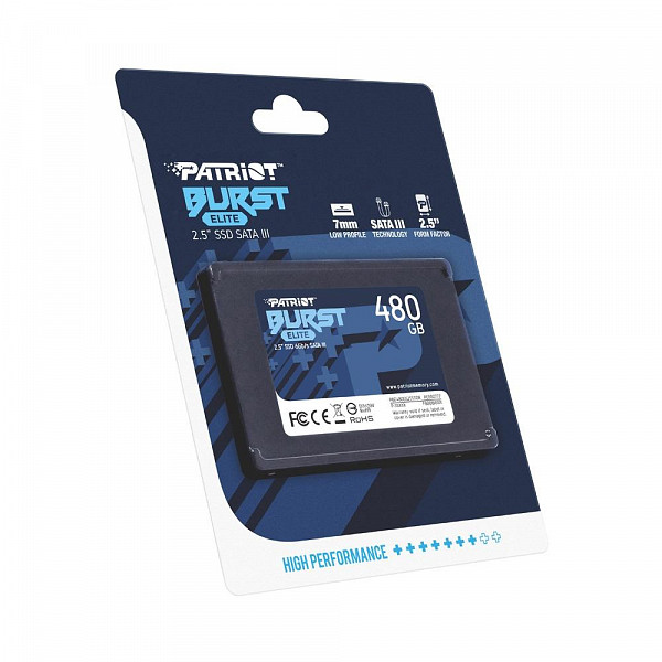 SSD 480 GB Patriot Burst Elite, 2.5