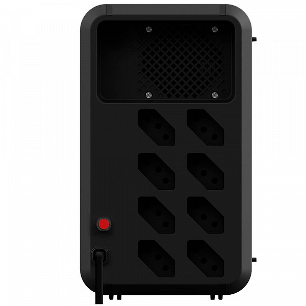 Nobreak Intelbras ATTIV 1200VA, Semi senoidal, 120V, 8 Tomadas de Saída, Preto