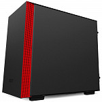 Gabinete NZXT H200, ITX, Vermelho - CA-H200B-BR
