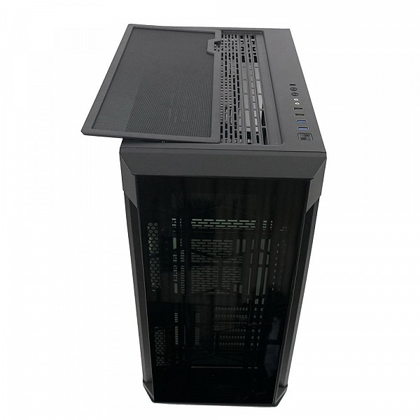 Gabinete Gamer Redragon Megatron, Vidro Temperado, Preto - GC-705B