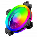 Kit - Com 3 Fans T-dagger 120x25Mm, RGB, Preto - T-TGF513