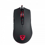 Mouse Gamer Motospeed V70 Preto RGB Com Macro