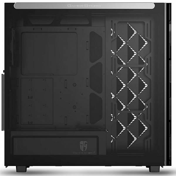 Gabinete Gamer Deepcool Macube 550, Mid Tower, com FAN, Lateral em Vidro - GS-ATX-MACUBE550-BKG0P