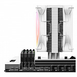 Cooler para Processador NZXT T120, 120mm, RGB, Branco - RC-TR120-W1
