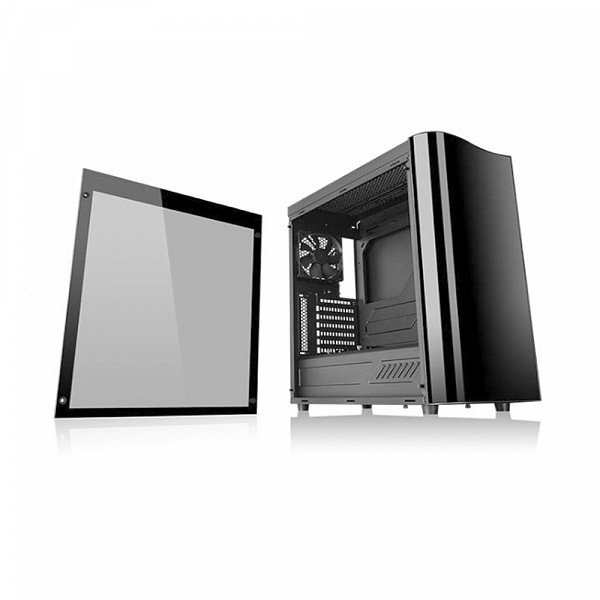 Gabinete Thermaltake TT View 22 TG BLACK-TEMP.Glass - CA-1J3-00M1WN