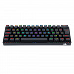 Teclado Gamer Redragon Mecânico Draconic 60% Rgb Switch Brown K530 Sem Fio