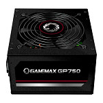 Fonte Gamemax GP750, 750W, 80 Plus Bronze, PFC Ativo, Com Cabo, Preto - GP750