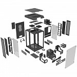 Gabinete Thermaltake The Tower 900 Preto com Janela Lateral em Vidro Temperado - CA-1H1-00F1WN-00