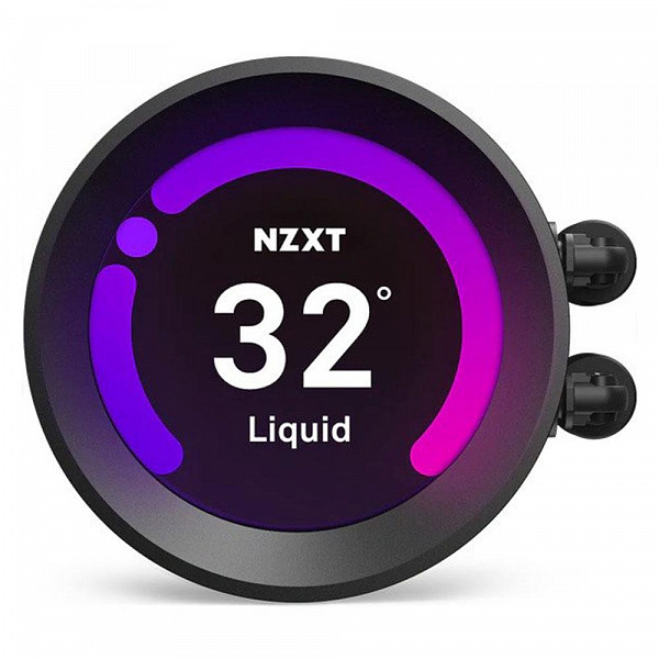 Water Cooler NZXT Kraken Z53, RGB, Fans de 240mm, com Display LCD, Preto - RL-KRZ53-R1