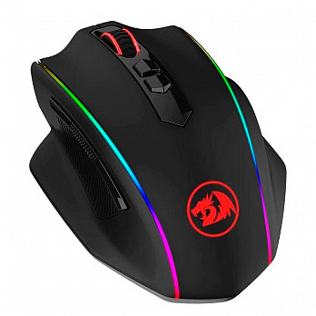 Mouse Gamer Wireless Redragon Vampire Elite, DPI 16.000, 8 Botões, RGB, Black, M686RGB