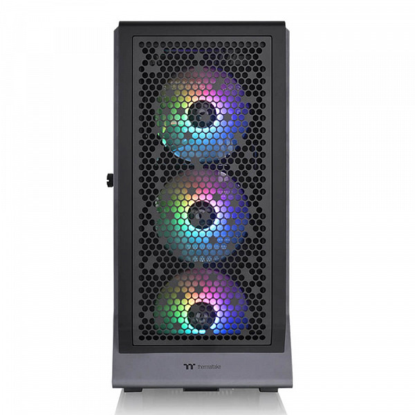 Gabinete Thermaltake Ceres 500 TG ARGB, Mid-tower, Vidro Temperado - Preto