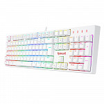 Teclado Óptico Gamer Redragon Surara Pro RGB, Switch Azul, ABNT2, Keycaps ABS Doubleshot, Branco - K582W-RGB-PRO (PT-BLUE)
