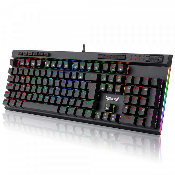 Teclado Gamer Redragon Vata Pro K580 Rgb Abnt2 Blue Switch