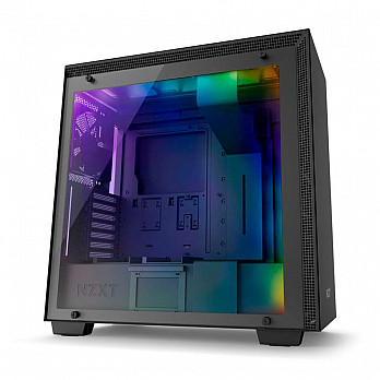 Gabinete H700I Matte Black Rgb Tg Ca-H700W-BB Nzxt