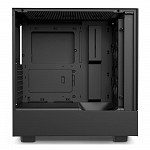 Gabinete NZXT H5 Elite Compact, Mid Tower, RGB, ATX, Lateral e Frontal em Vidro Temperado, 3x Cooler Fan, Preto - CC-H51EB-01