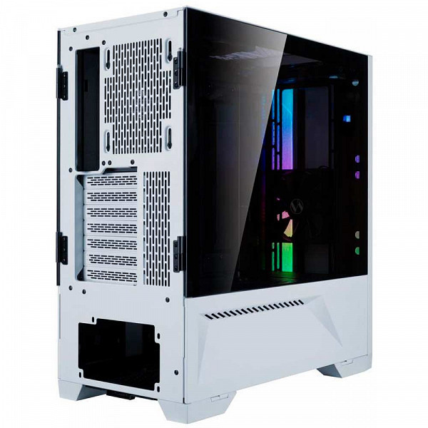 Gabinete Gamer Lian Li Lancool II, Mid Tower, com FAN, Laterais em Vidro, Branco - LANCOOL II  W WHITE