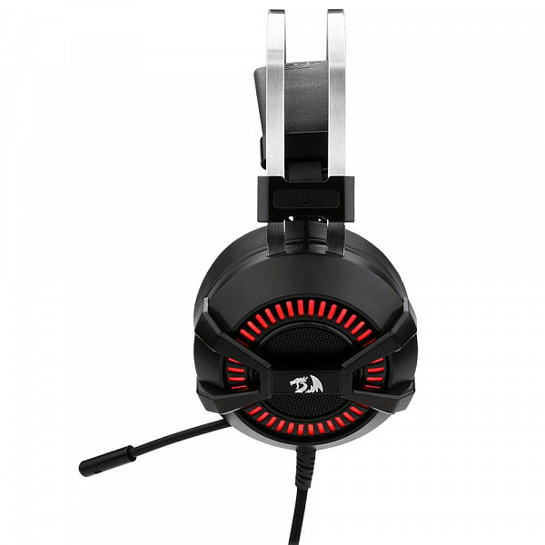 Headset Gamer Redragon P2 Preto e Vermelho BIO H801