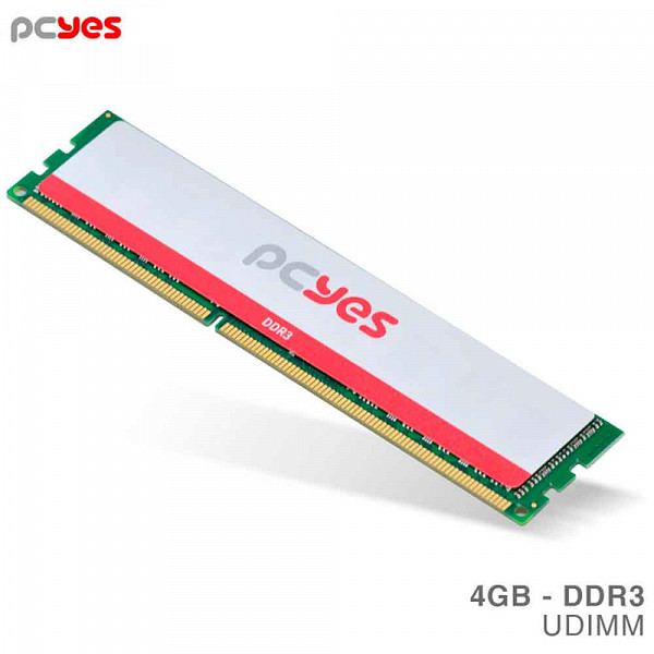 Memória Pcyes PM041600D3 UDIMM 4GB DDR3 1600Mhz 1.5V