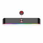 Soundbar Gamer Redragon Adiemus, 6W RMS, RGB, USB, 150Hz/20KHz, Botão Touch, Preto - GS560