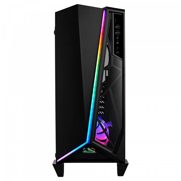 Gabinete Gamer Corsair Carbide Series Spec-Omega, Mid-Tower, RGB, Vidro Temperado, Preto - CC-9011140-WW