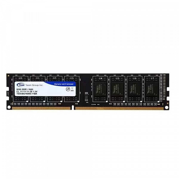 Memória Desktop Team Group 8GB DDR3 1600 Mhz