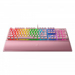 Teclado Mecânico Gamer Razer BlackWidow V3, Chroma, Razer Switch Green, US, Quartz Pink - RZ03-03541800-R3M1