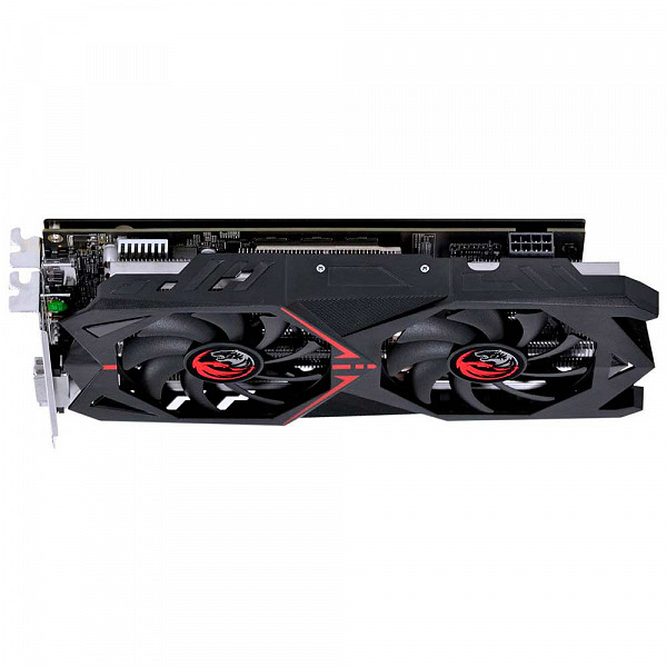 Placa de Vídeo PCyes AMD Radeon RX 570 4GB GDDR5 256 Bits Dual-Fan Graffiti Series - PJ570RX256GD5