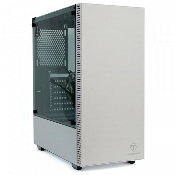 Gabinete Gamer T-dagger Cube Branco T-tgc305w Vidro Temp.