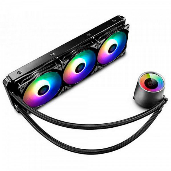 Water Cooler Gamer Storm DeepCool Castle RGB V2 360mm, Intel-AMD, DP-GS-H12AR-CSL360V2