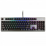 Teclado Mecânico Gamer Cooler Master CK350, RGB, Switch Outemu Red, PT-EU - CK-350-KKOR1