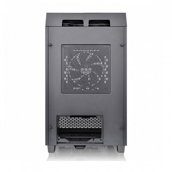 Gabinete Thermaltake The Tower 100  Mini Preto com Janela Lateral em Vidro Temperado 120MM CA1R300S1WN00