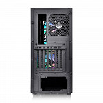 Gabinete Gamer Thermaltake V350 TG ARGB Air Mid Tower, Vidro Temperado, Sem Fonte, 3 fans ARGB de 120 mm, Preto,  CA-1S3-00M1WN-03
