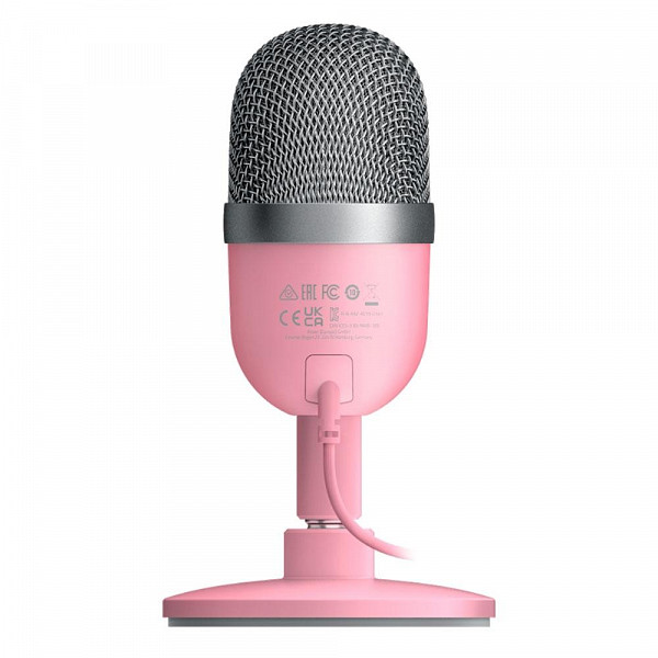 Microfone Razer Seiren Mini, USB, Quartz Pink - RZ19-03450200-R3M1